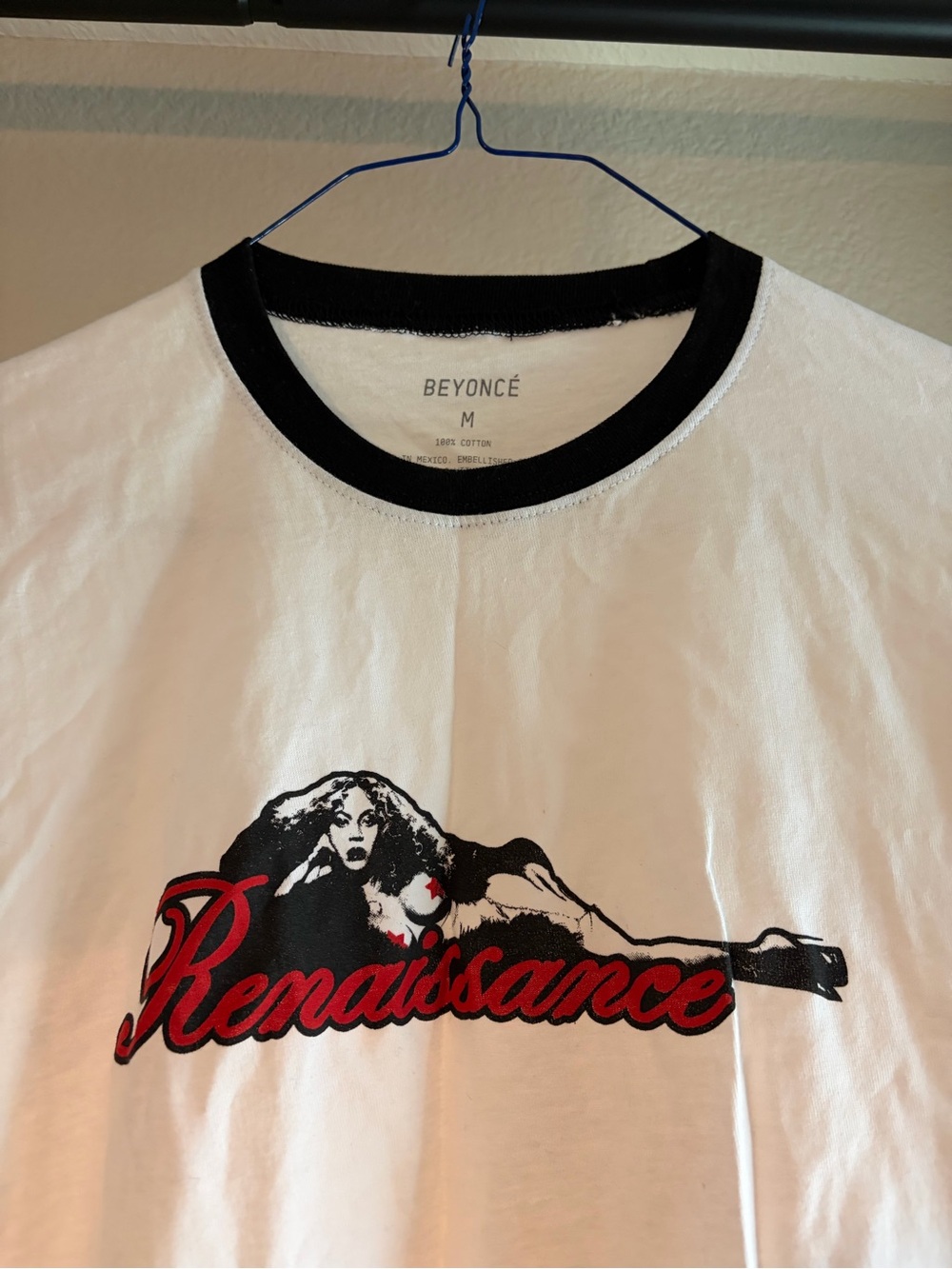 RARE Beyoncé Renaissance Ringer Tee Official Merch - Picture 2 of 4